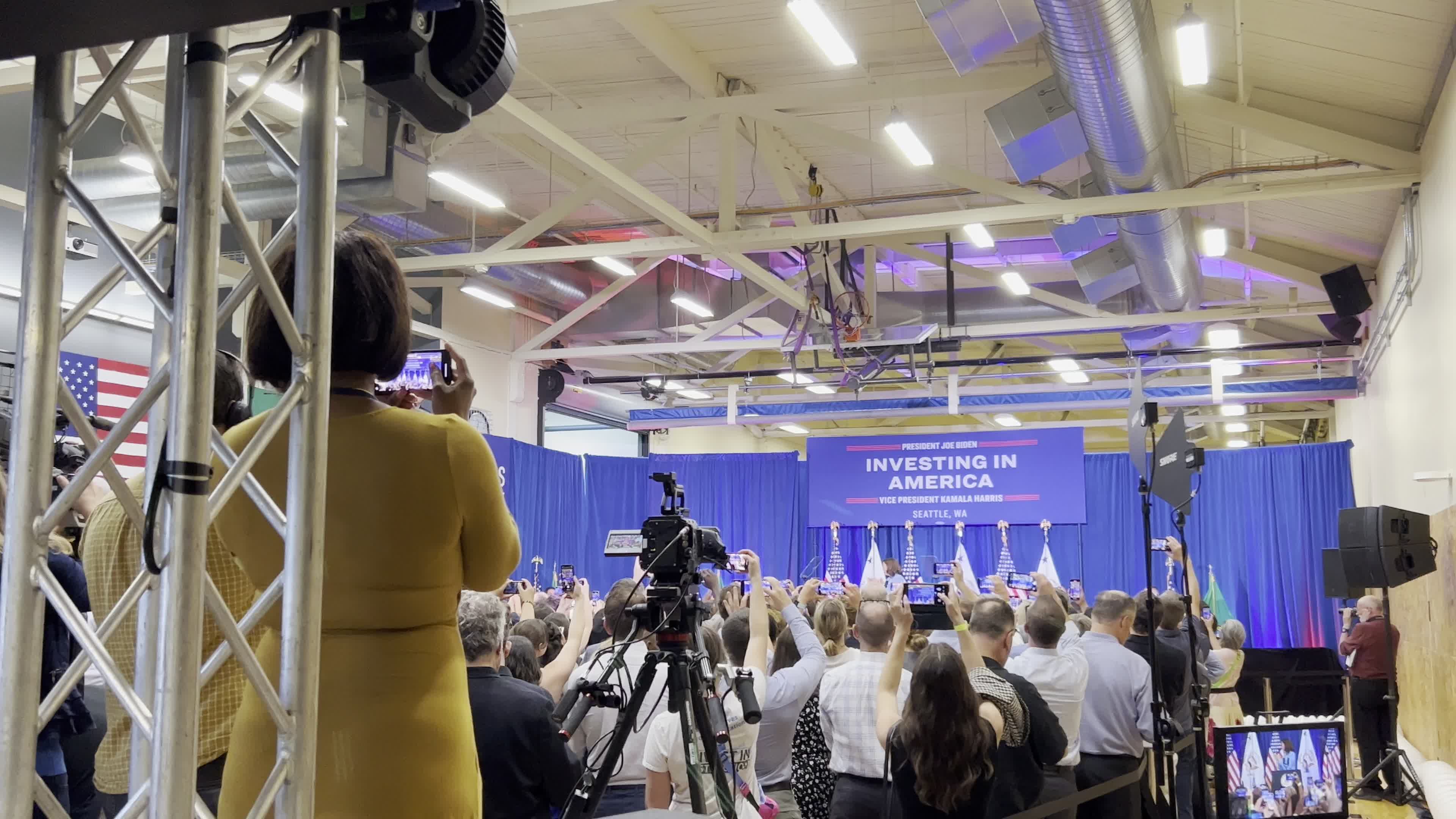 Seattle Event Featuring Then-VP Kamala Harris